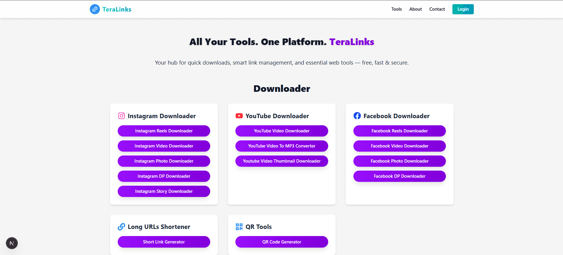 Teralinks Tool Preview